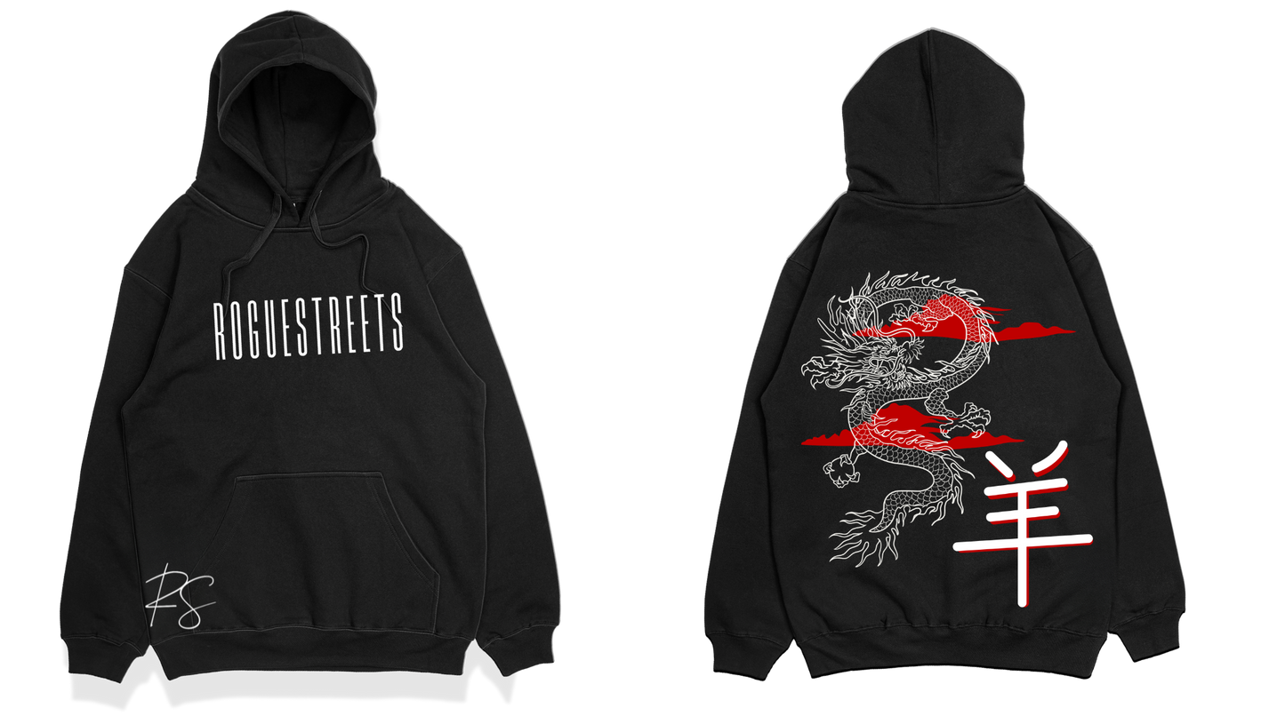 DRAGON EMBRACE HOODIE