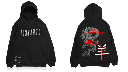 DRAGON EMBRACE HOODIE